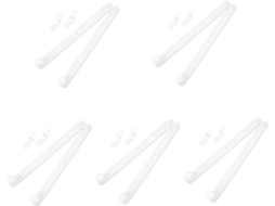 Conjunto Com 5 Corrediças Adesivas Para Gavetas Com Portas Basculantes.