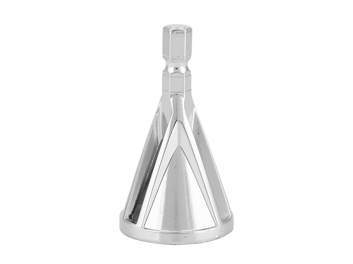 Ferramenta De Desbaste De Borda Hexagonal Prata Vante (remoção De Burrs, Ajuste Para Qualquer Mandril)
