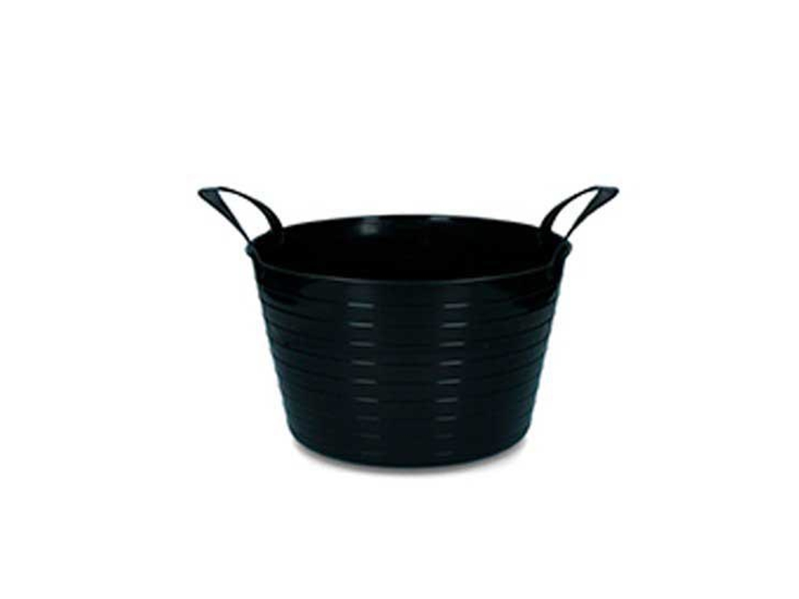 Balde Trug Flexi 40L Prateadovplast