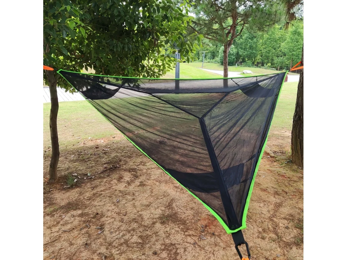 Rede De Acampamento Ao Ar Livre Rede Triangular Para Várias Pessoas Rede Portátil Dobrável Aquaforge
