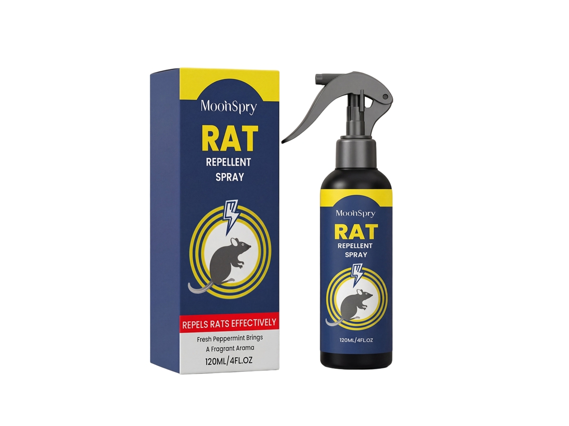 Spray Repelente Ratos Eficaz Casa Jardim