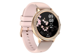 Relógio inteligente I70 Fashion Call para mulheres com tela sensível ao toque de diamante, monitor de frequência cardíaca, sono e pressão arterial Ly Ebike