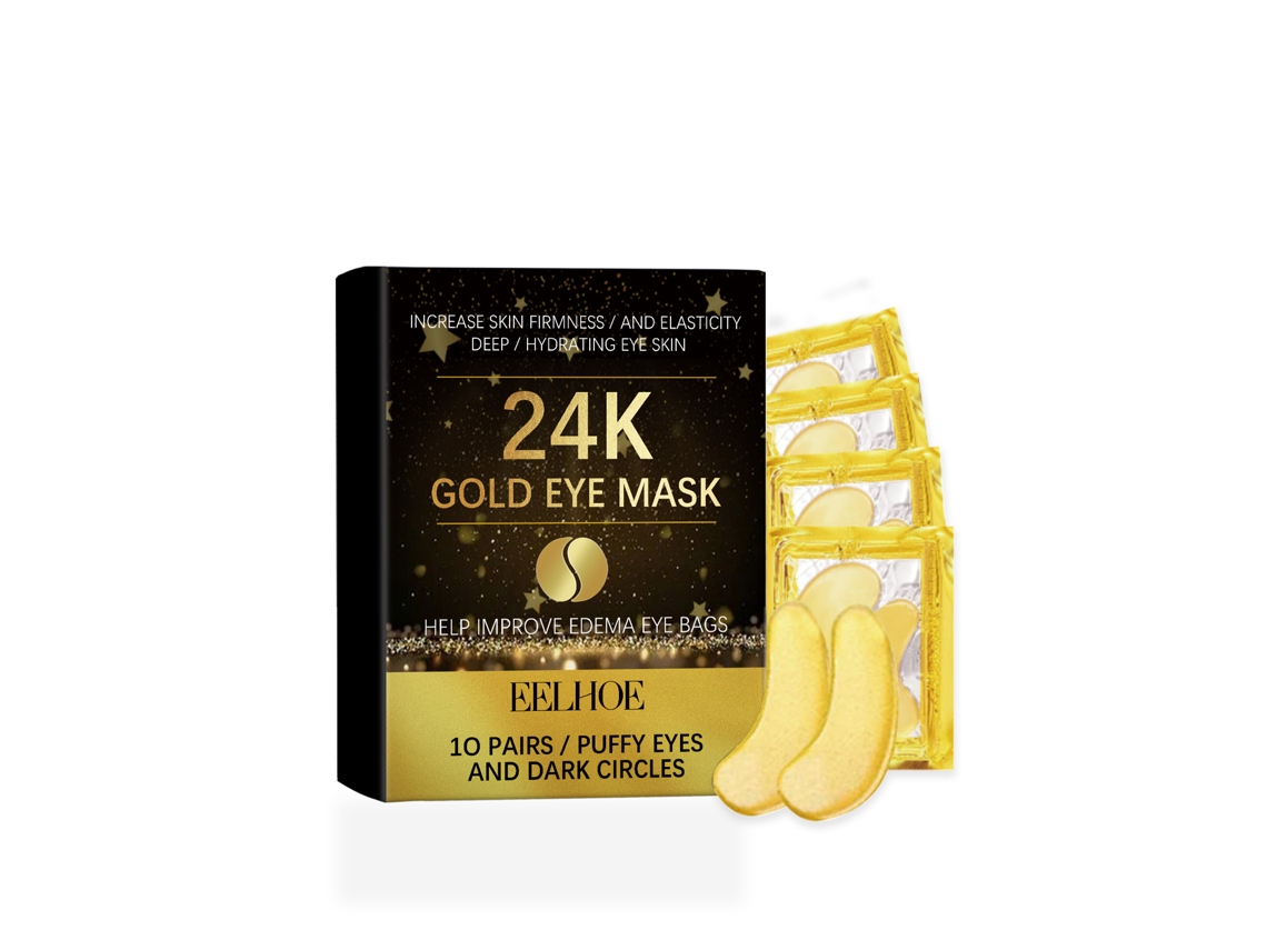 Máscara de Olhos LAXISCREED com Ouro 24k