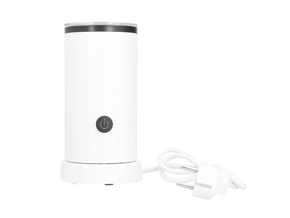 Espumador de Leite Elétrico Automático com Aquecedor, 550w, 240ml, Aço Inoxidável