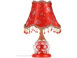 Luminária De Mesa Led Moderna, Luminária De Mesa Para Quarto, Luminária De Mesa Com Cúpula Estampada Requintada