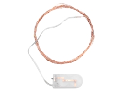 Laxiscreed Fio De Cobre Com 60 Leds Brancos Para Decoração, Festas, Casamentos E Diy, Alimentado Por Bateria