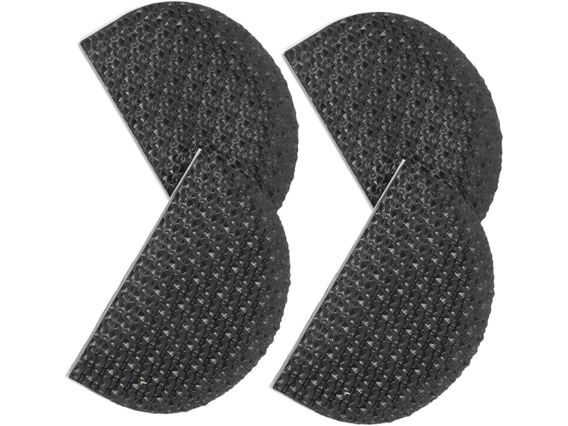 2 Pares De Adesivos Antiderrapantes Para Sapatos, Feitos De Borracha Espessa, Protetores Adesivos Para Superfícies De