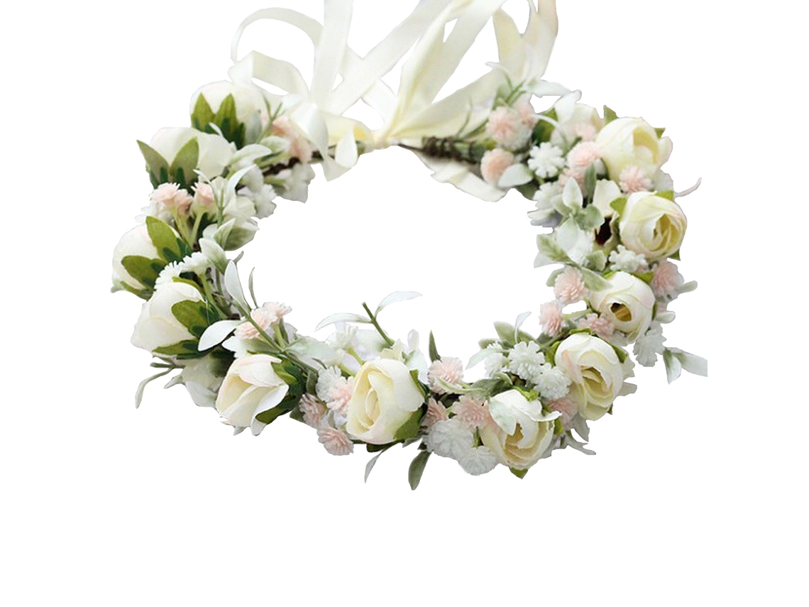 Coroa De Flores Para Noivas E Damas De Honra