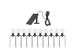 Cordão De Luzes Led, Usb, Energia Solar, Para Decoração De Casa, Festas, Jardim E Eventos, Formato Prático