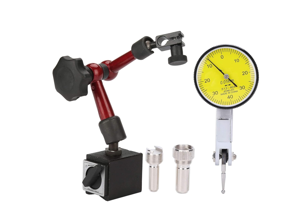 Base De Suporte Magnética Flexível E Resistente Para Paquímetro, Suporte Para Medidor De Precisão Com Escala 0a 0, 8mm