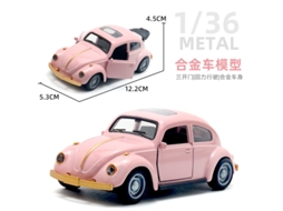 Miniatura De Carro Em Escala 1/36, Feita Em Metal Fundido, Presente Para Crianças.