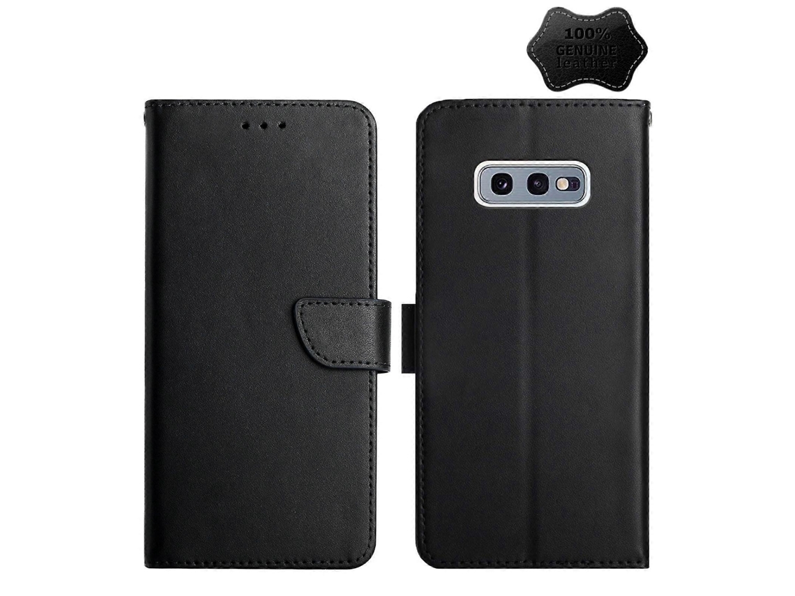 Capa Couro Para Samsung Galaxy S10, Elysve