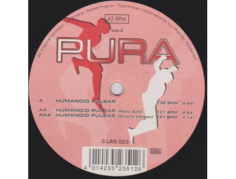 Vinil Humanoid Pulsar 3 Lanka