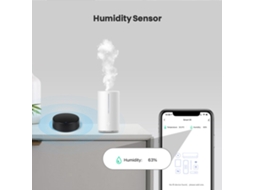 Laxiscreed Controle Remoto Wifi Universal Com Infravermelho, Sensor De Temperatura E Humidade Inteligente