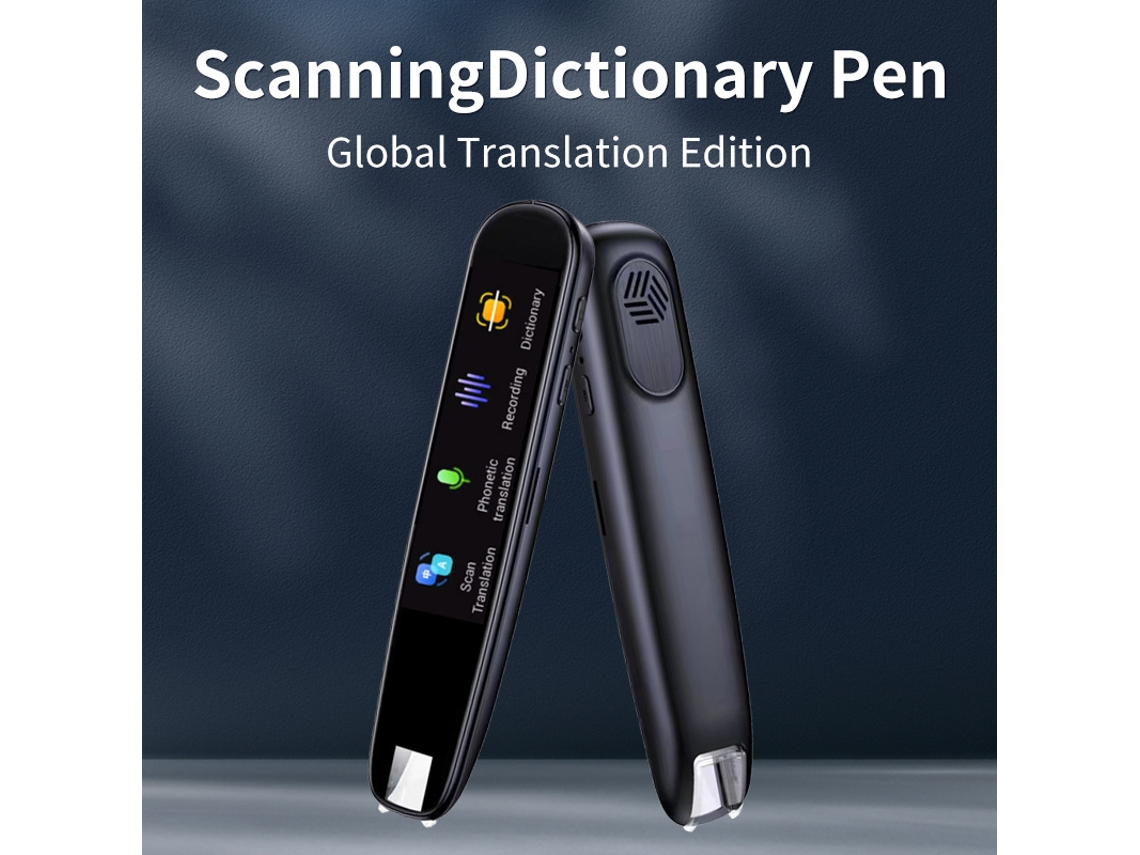 112 Caneta Leitora De Idiomas Scanner De Tradução Dicionário Caneta Ai Câmera De Voz Tradutor Hao Slowmoose