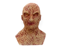 Mali máscara Freddy Assustadora Adulto para Halloween Carnaval Cosplay Festas de Terror