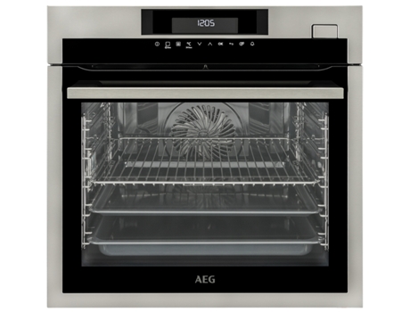 Forno a Vapor AEG SteamBoost BSE782320M (70 L - 59.5 cm - Hidrolítico - Inox) — Forno + Vapor | Hidrolítico | 70 L