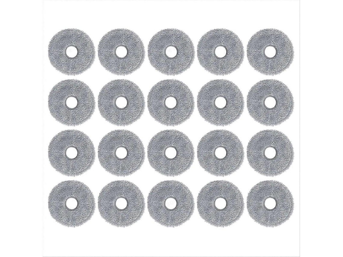 20 Peças De Pano De Limpeza Para Aspirador Robô