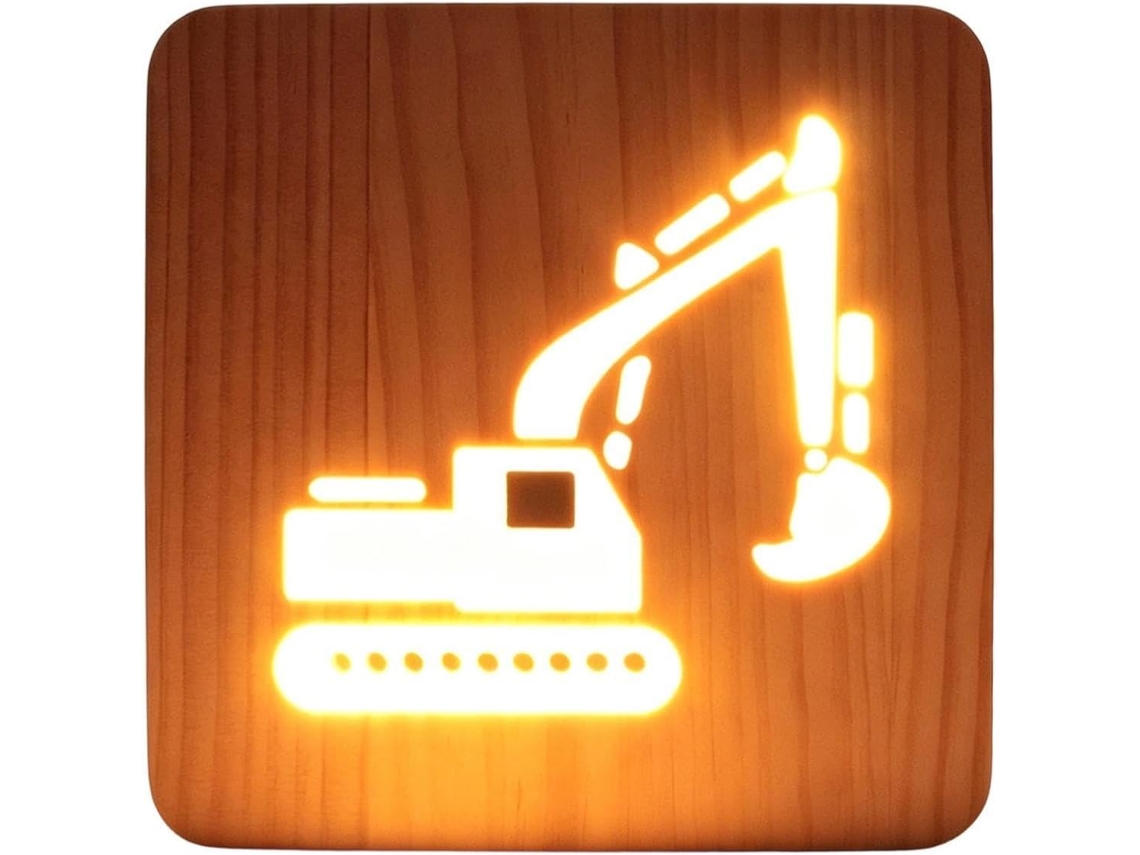 Luminária De Mesa Led Genérica Com Iluminação Ambiente Decorativa Para