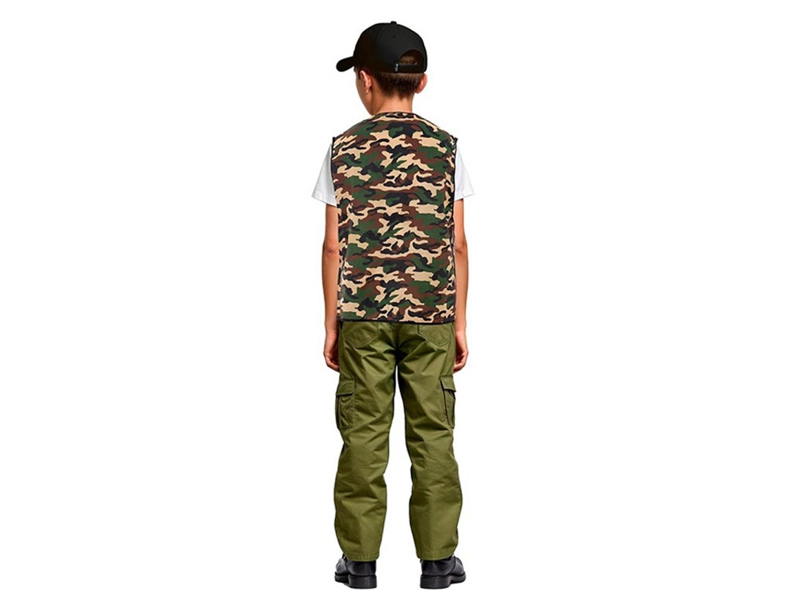 Colete Militar Camuflado Infantil