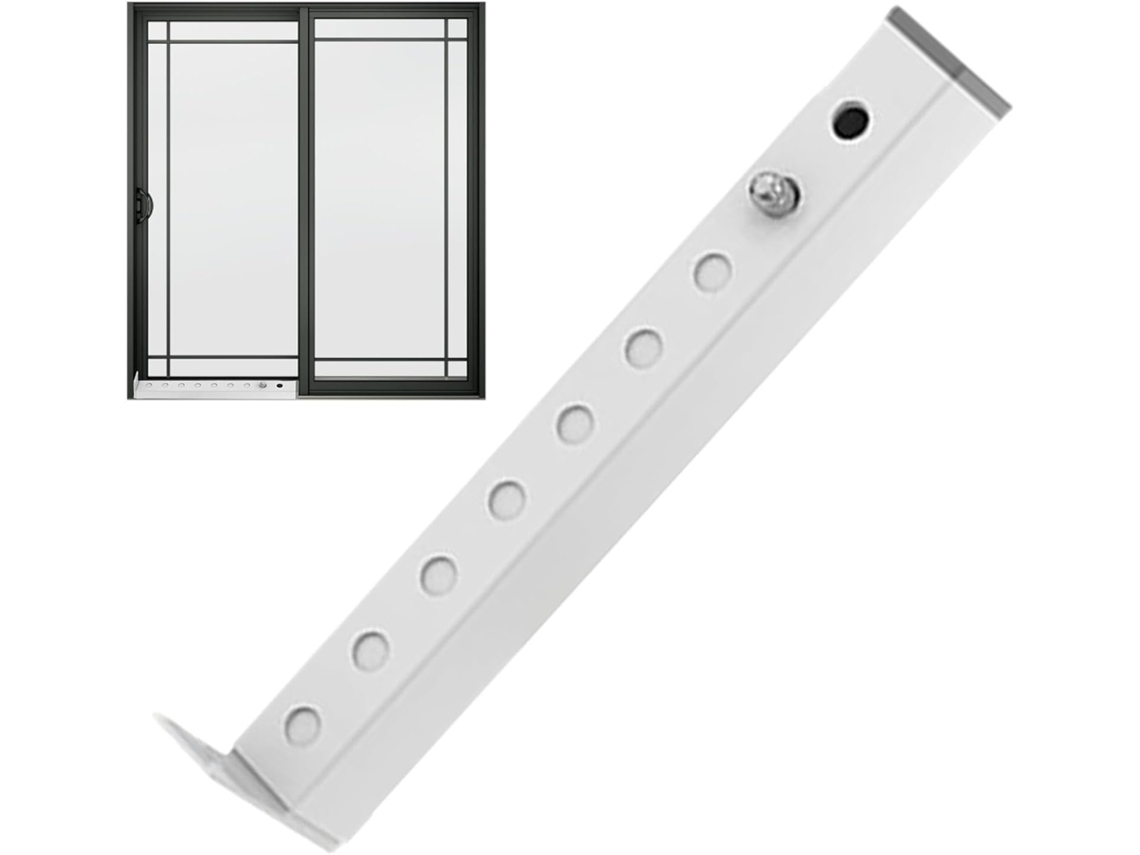 Barra Vertical Ajustável Antirroubo Para Janelas, Para Maior Segurança E Proteção.