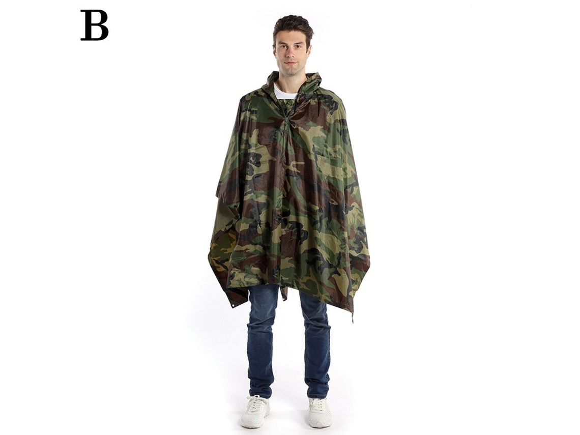 Poncho Infantil, Lurelia, Impermeável, Capuz Protetor, Bolsa Portátil, Espaço Mochila