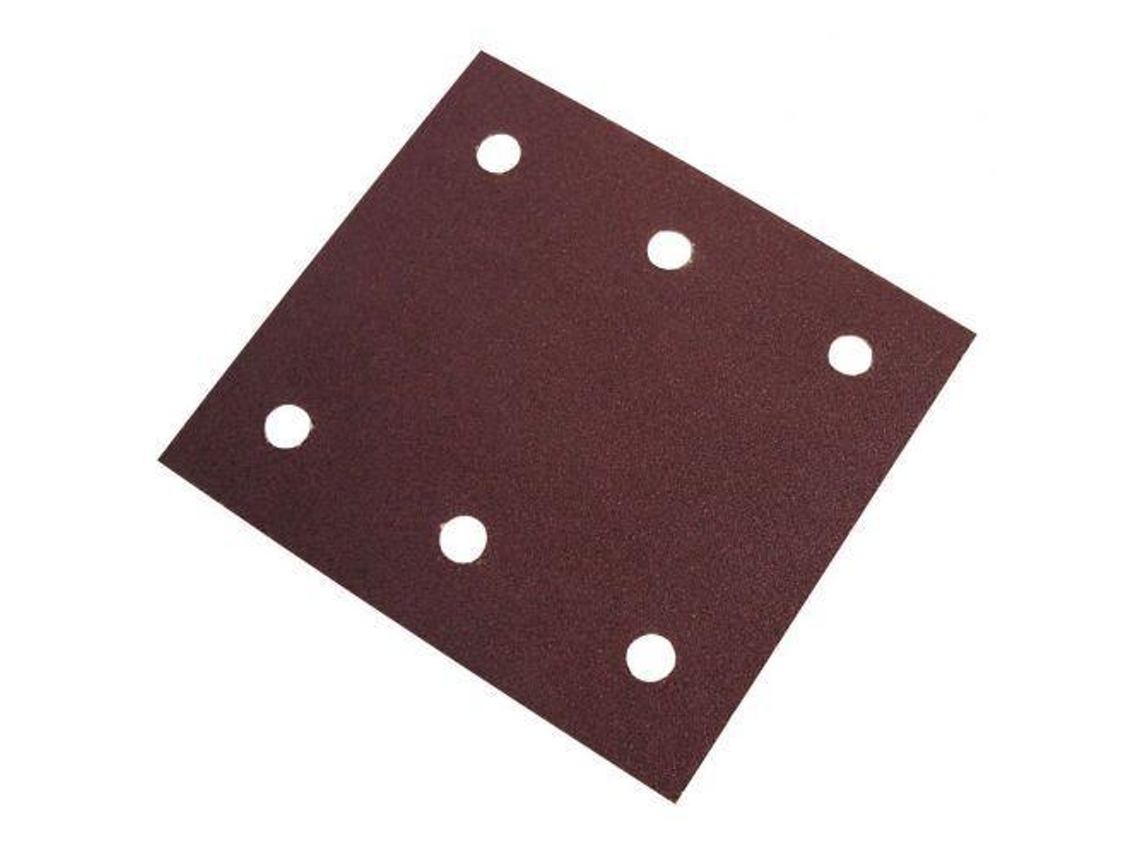Caixa de 50 folhas retangulares de papel abrasivo autoadesivo de 93x185 mm (grão 120) GELVA