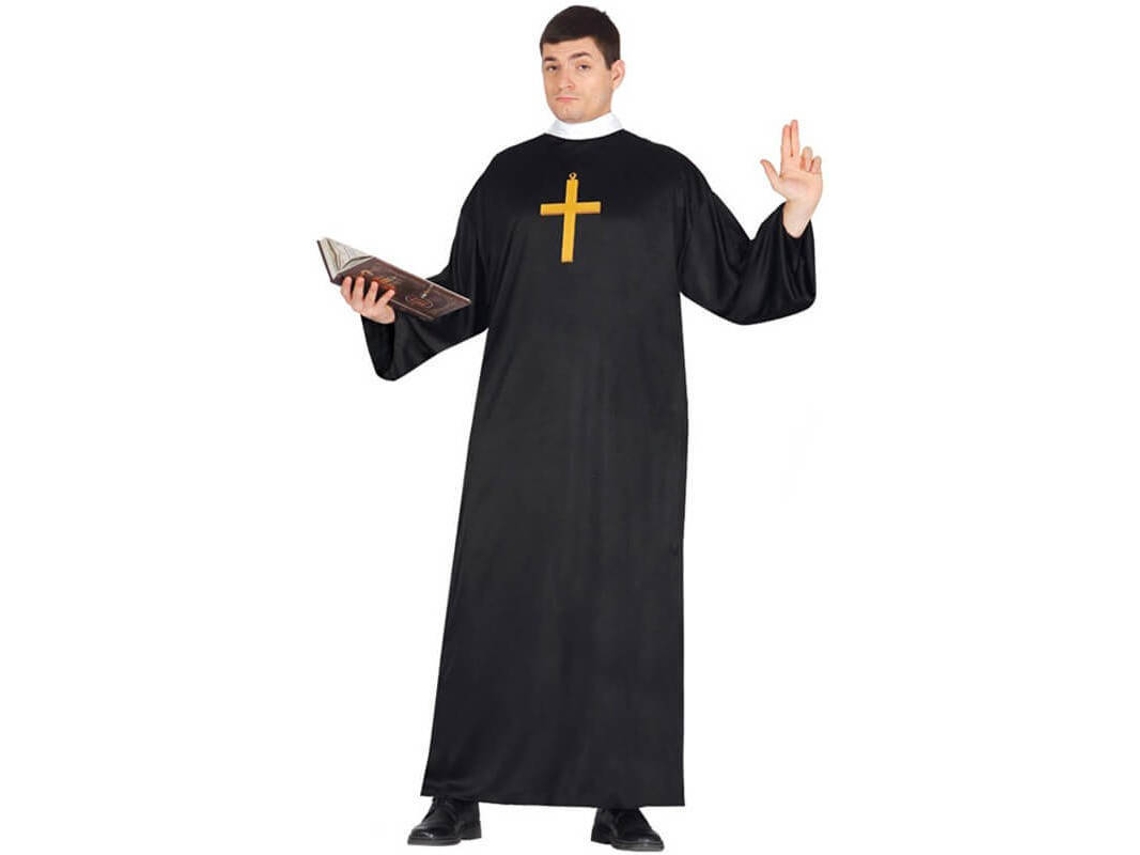 Fato de Homem DISFRAZZES Sacerdote (Tam: M)