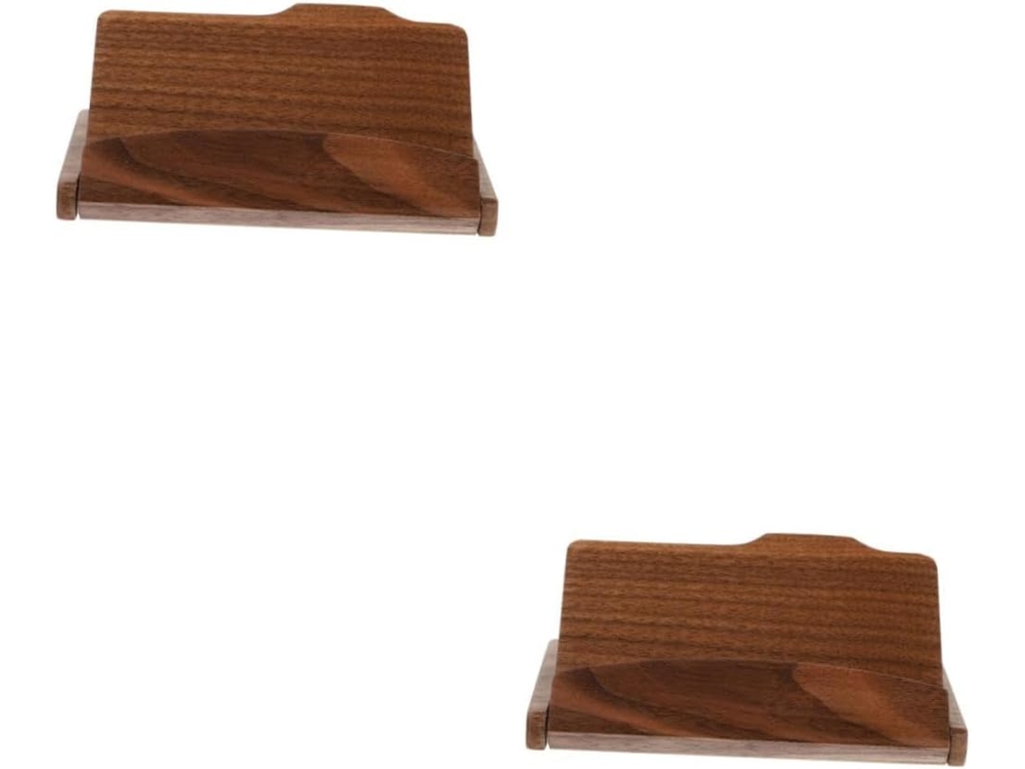 De 2 Porta-cartões , Porta-cartões De Visita Elegante, Armazenamento Prático Para Homens