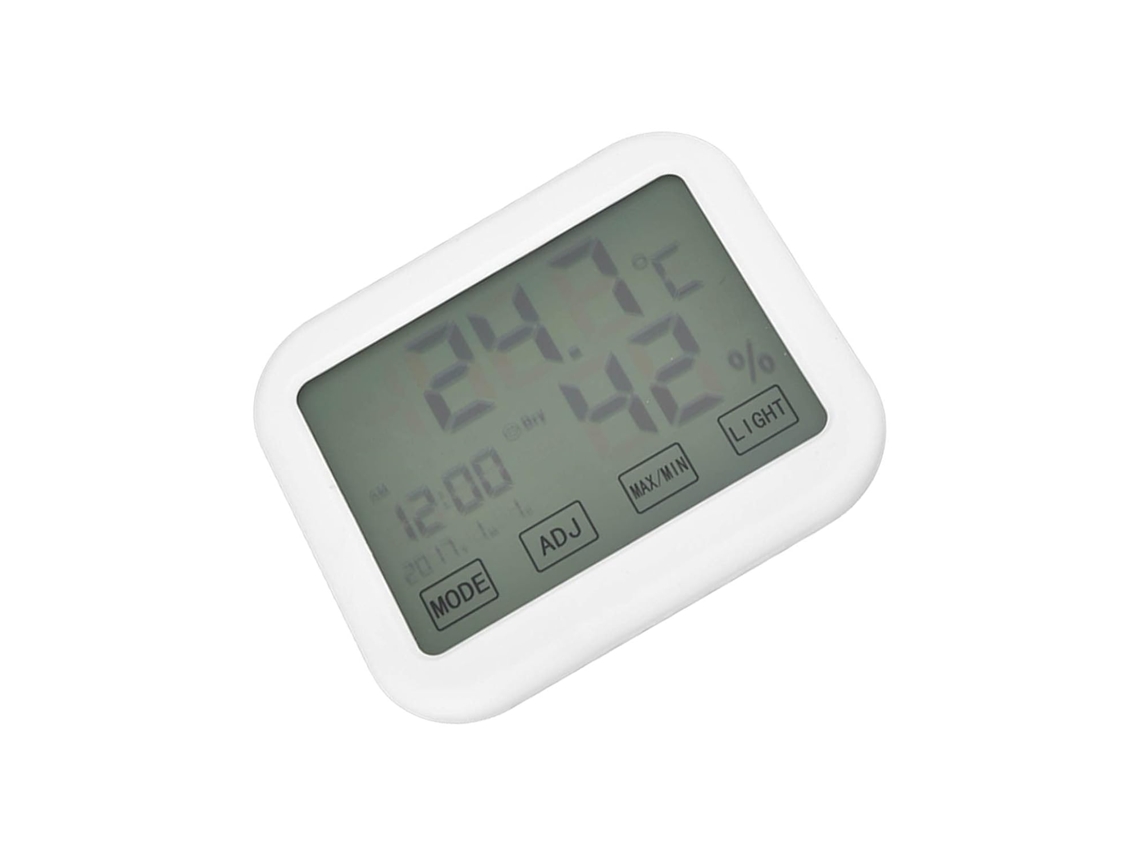 Termômetro Digital Cocoarm, De Plástico, Medidor De Temperatura E Umidade, Faixa De 14a 158 °f 10a 70 °c, Tela