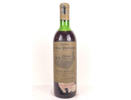 Vinho Tinto CHÂTEAU LA ROSE PUYBLANQUET 1971 (75 cl - 1 unidade)