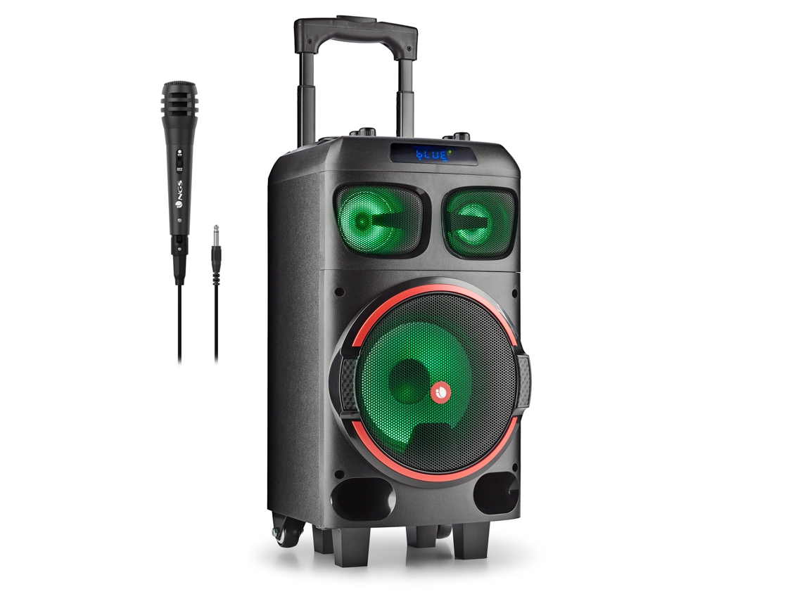 Coluna High Power NGS Wild Dub Zero (120 W - Bluetooth)