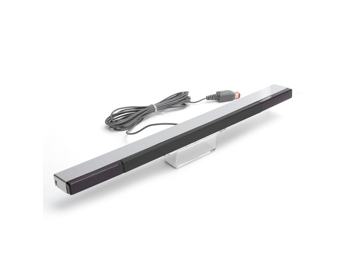 Barra Sensorial Prata Abs Com Indução Por Raio Infravermelho Para Substituição Em Wii/wii U