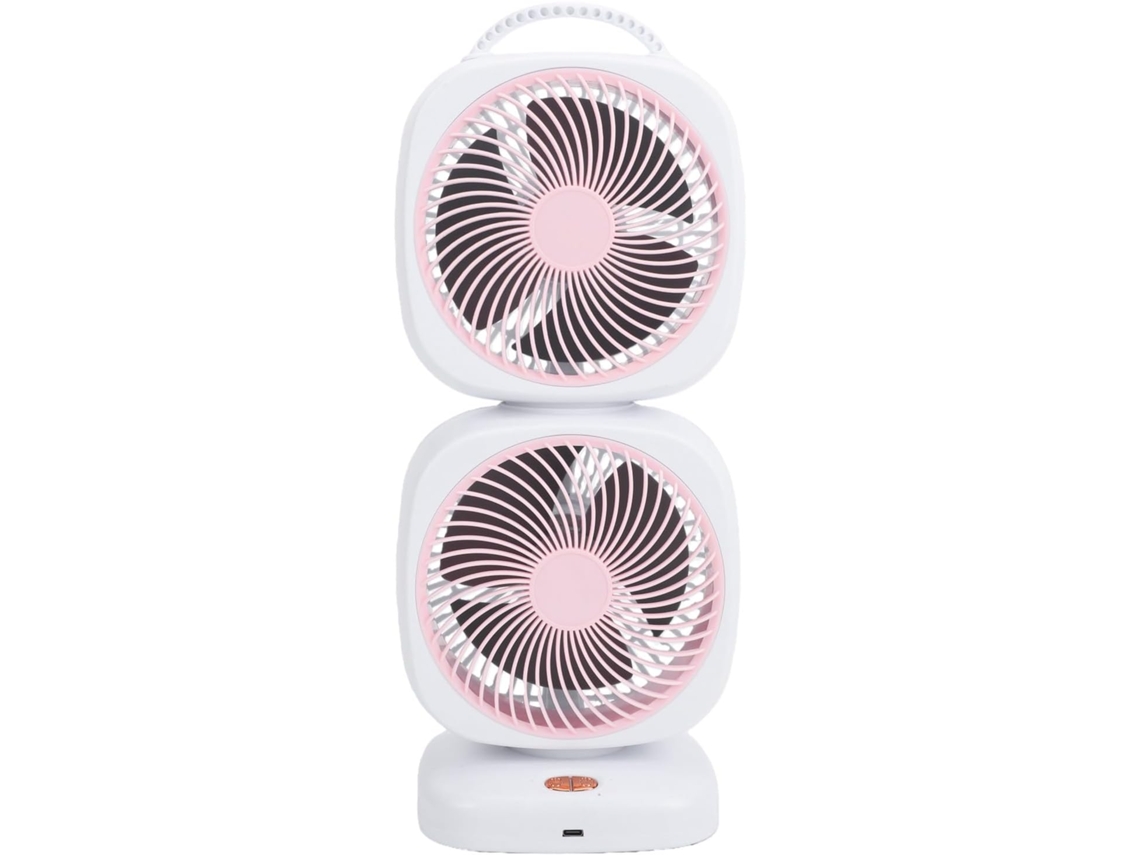 Ventilador De Pedestal Dobrável, Resfriamento Com Altura Ajustável E