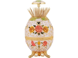 Dispensador Automático De Palillos Retrô Com Design De Flores Para Cozinha, Restaurante E Lar
