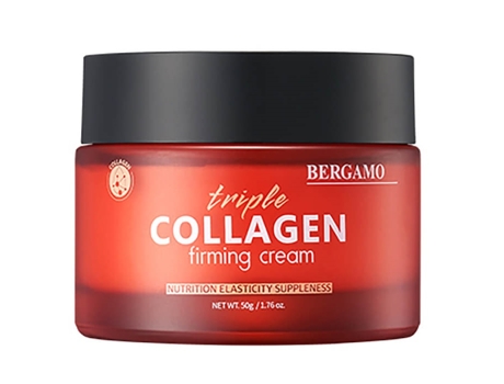 Creme Facial Revitalizante e Firmador, 50 ml, Solução Antienvelhecimento para Cuidados com a Pele da Bergamo