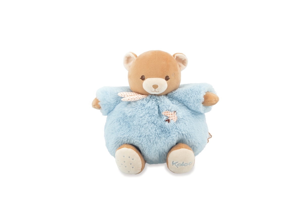 Urso De Pelúcia Azul 25cm Extra Macio E Grande Ideal Para Presente Kaloo