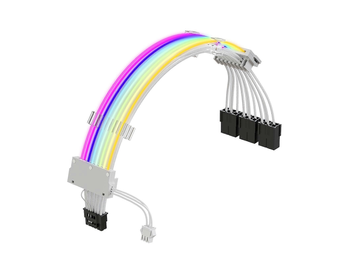Lurelia Cabo De Extensão, Branco, 16awg, 600 W, Comandos Jogos