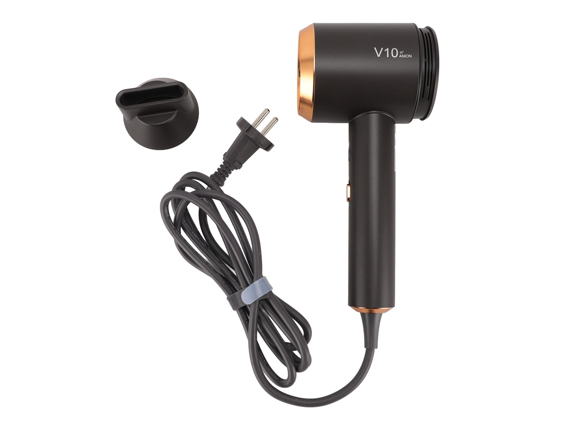 Secador de Cabelo Iônico Profissional Portátil 1800w Controle de Temperatura | S/MARCA