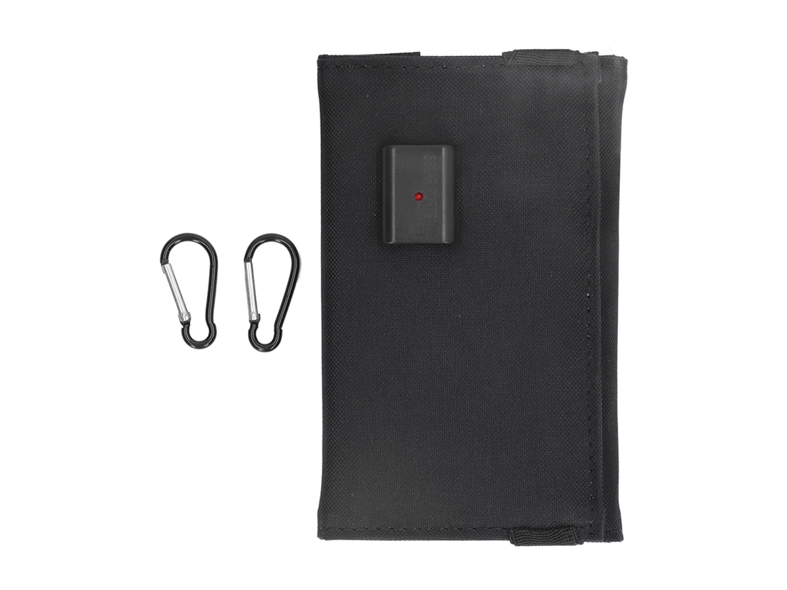 Painel Solar Plegável 5v 12w Com Saída Usb Impermeável Para Telefone Câmera Laptop