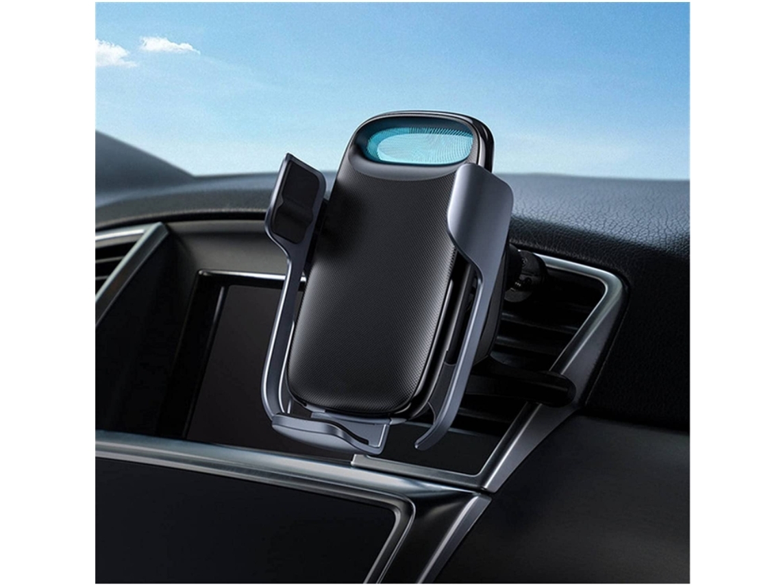 Carregador Rotação Car Phone Mountcar Holder Sem Carregamento YIZHOOD Preto