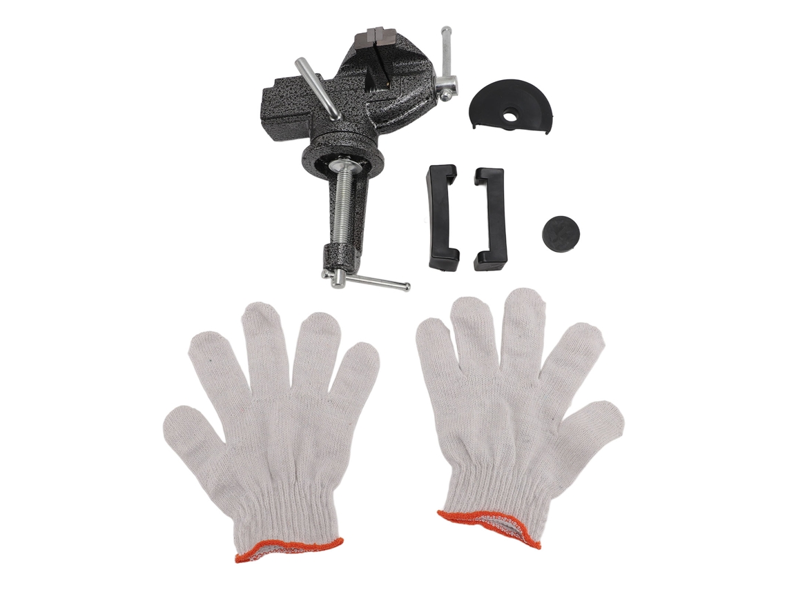 Vice de Mesa Universal Clamp On Base Giratória 360 Graus