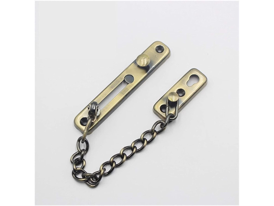 Fechadura De Porta Com Trinco, Corrente De Segurança Para Porta, Corrente De Aço Inoxidável Para Porta, Trava De Porta
