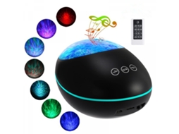 Projetor de Teto Led Galaxy Starlight com Céu Estrelado, Ondas do Oceano e Luz Espacial para Decoração de Quarto Infantil, Ff BRILVIBERA