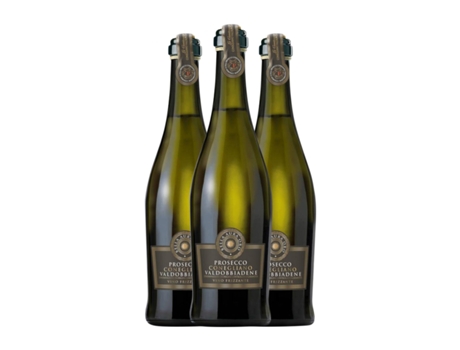 Espumante BELLA AURA ORO Frizzante Glera Prosecco di Valdobbiadene Superiore di Cartizze (0.75 L - 3 Unidades)