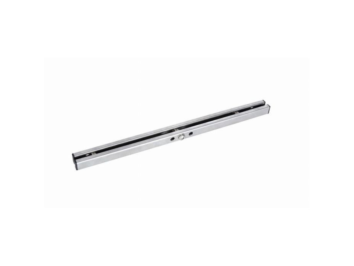 Suporte em Aço Inox para Corrediça Fechada de Portão Barrado Rail Fit LOCINOX