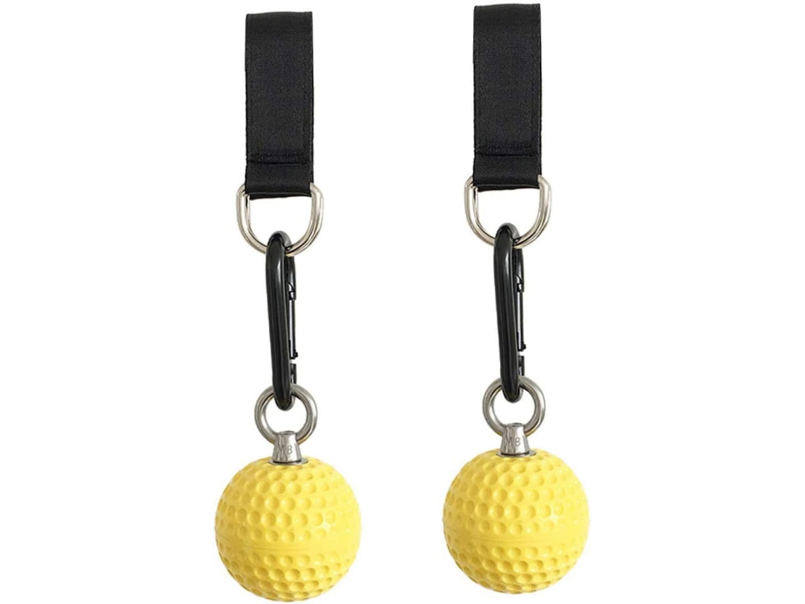 Conjunto Com 2 Bolas De Treino Para Fortalecimento Da Pegada Do Antebraço, Ideais Para Exercícios De Barra Fixa