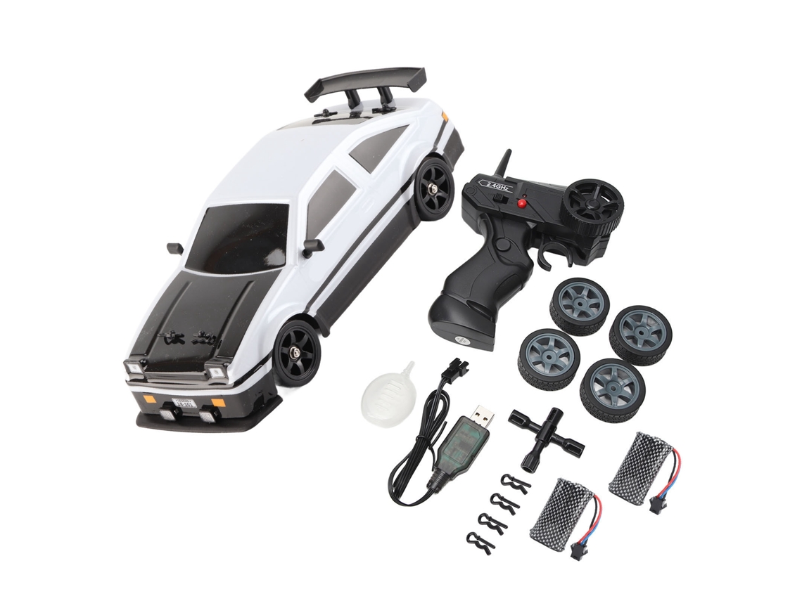 Carro de Controle Remoto 4wd 1/16 com Luzes Led Bateria 500mah | S/MARCA
