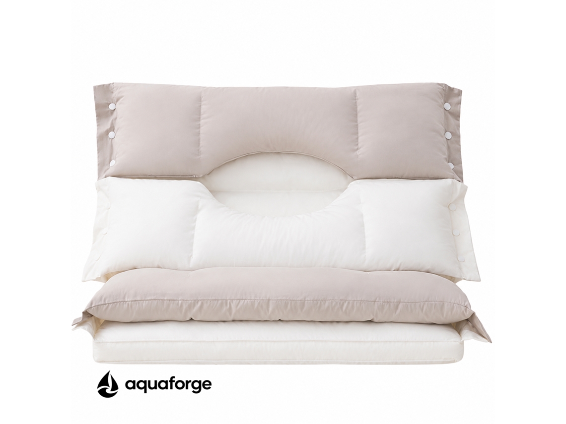 Almofada Cervical Ergonómica Algodão Hipoalergénica 40 X 60 Cm