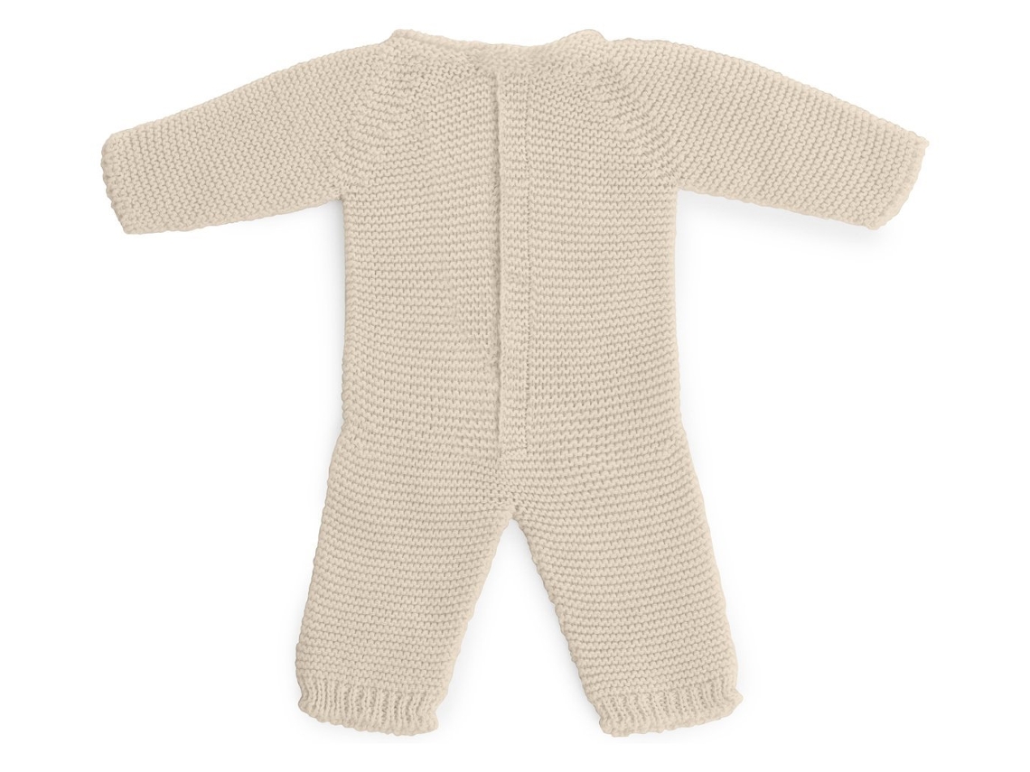 Pijama Cinza Para Boneca Miniland De 38 Cm Acessório Macio Para Boneca